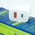 Kucni punjac REMAX RP-U68 USB-A USB-C PD20W + kabel Type-C na lightning beli