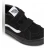 Vans unisex za otroke. VN0A346YLWB1 Sk8-Mid Reissue usnjene športne copate črne barve (31), Črna, Ravna stran, Semiš, Ve