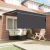 Skrovita tenda Antracit 350 x 250 cm Poliester i aluminij