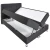 Carryhome POSTELJA Z VZMETNICO 180 cm x 200 cm , tekstil antracit