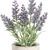 Eglo 428031 - Veštačka biljka u saksiji CHITOSE 22x8 cm lavanda