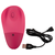 Sweet Smile Thumping Touch Vibrator Pink