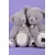 Plyšový medvedík Clémentin Lavender Gray Histoire d’ Ours sivý 38 cm od 0 mes