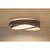 LED prigušiva stropno svetlo SM. GALAXY M. LED/24W/230V O 55 cm siva/srebrna + daljinski upravljač
