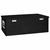 Kutija za pohranu crna 80 x 39 x 30 cm aluminijska