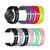 BStrap Garmin Venu 2 Silicone Davis pašček, Black