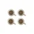 Bloomingville Komplet skodelic Luna 400 ml 4-pack