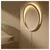 VARMBLIXT LED zidna lampa, bela metal/krug