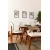 Hanah home Set trpezarijski sto, 4 trpezarijske stolice i klupa Touch Orah