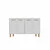 Hanah Home Konzola Venedik, 120x73,6x29,6 cm, Bela