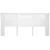 Vidaxl Vzglavna omarica bela 220x18,5x104,5 cm