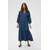CULTURE Obleka Lava moder denim