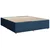 vidaXL vidaXL Box spring postelja z vzmetnico modra 180x200 cm blago, (21310061)