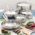 Ponev PROBOND 22 cm, 3,8 l, nerjaveče jeklo, Hestan