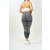 NOVECENTO LILLY Ženske push-up helanke, Sive