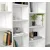 Conceptum Hypnose Polica 125x135,7x22cm Bela
