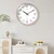 Compas Zidni sat 7006A, 33cm, Beli