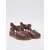 Trendyol Shoes Ženske sandale Bodrum Takss25Sd00022, Braon