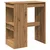 Vidaxl vidaXL Barska miza s predali Artisan hrast 90x47,5x103,5 cm