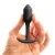 Analni čep B-Vibe - Snug Plug 1, črn