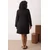Trendyol Curve Ženska haljina Tbbaw26Ah00033, Crna