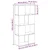 Vidaxl Komplet TV omaric Rjava 60 x 24 x 125,5 cm Konstruiran les