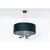Luster na kablu BUBBLE 1xE27/60W/230V, prečnik 40 cm, zelene boje