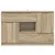 Kreveta Sonoma hrast 100 x 30 x 65,6 Konstruirano drvo
