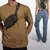 Tomtoc Tomtoc Aviator-T33 Chest Bag S/Mink/Črna, (22148999)