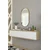 Hanah Home komoda Didema, 120 cm, hrast Sapphire / bela