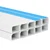 Kanalice za kabele samoljepljive 100x40 mm 10 m PVC