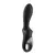 Vibrator Heat Climax, 20.5cm, Crni