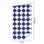 Tapeta Basic Retro Checked Blue and White 50x1000 cm