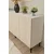 Hanah Home komoda Apolos 150, 150 cm, bela / travertin