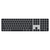 Apple Magic Keyboard (2024) w Touch ID and Numeric Keypad - Croatian - Black Keys