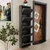 HANAH HOME Ormar za cipele 5 Piece Metal Anthracite