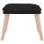 Tabure crni 45 x 29,5 x 35 cm od tkanine