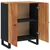 Komoda 60 x 33 x 75 cm od masivnog bagremovog drva