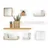 FIVE Regal sa 4 police MIX&MODUL 67,5x32x67,5cm, Bijela
