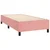 Box spring krevet s madracem ružičasti 100x200 cm baršunasti