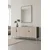 Hanah Home komoda Evva 150, 125 cm, antracit / travertin / srebrna