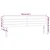 Vidaxl LED posteljno vzglavje črno 160x5x78/88 cm blago