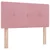 vidaXL Postelja boxspring z vzmetnico Roza 90 x 190 cm Žamet
