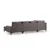Atelier del Sofa Ugaona garnitura Antracit