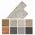 Podne daske 18 pcs Sivi 5,26 m2 PVC
