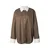 EDITED Bluza Kelly rjava/bela
