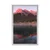 Plakat sončni zahod nad Dolomiti - 30x45 white