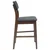 vidaXL Jedilni stoli 2 pcs Svetlo rjava 48 x 49 x 95 cm