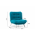 ATELIER DEL SOFA Fotelja Misa Solo Petrol Green