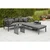 Gardenson Lounge Garnitura Argos, Antracit